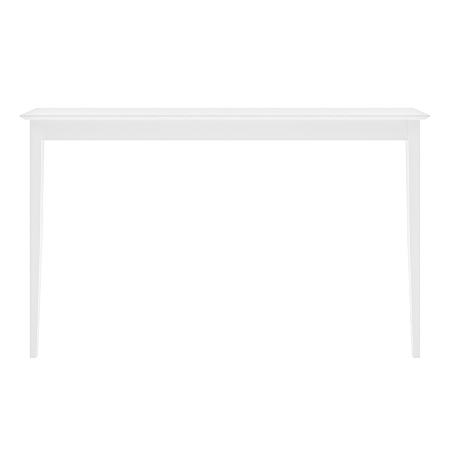 Large & Narrow White Wall Mounted Console Table - 150cm - Ava