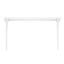 Large & Narrow White Wall Mounted Console Table - Ava