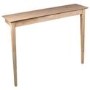 Small & Narrow Unfinished Wall Mounted Console Table - Ava