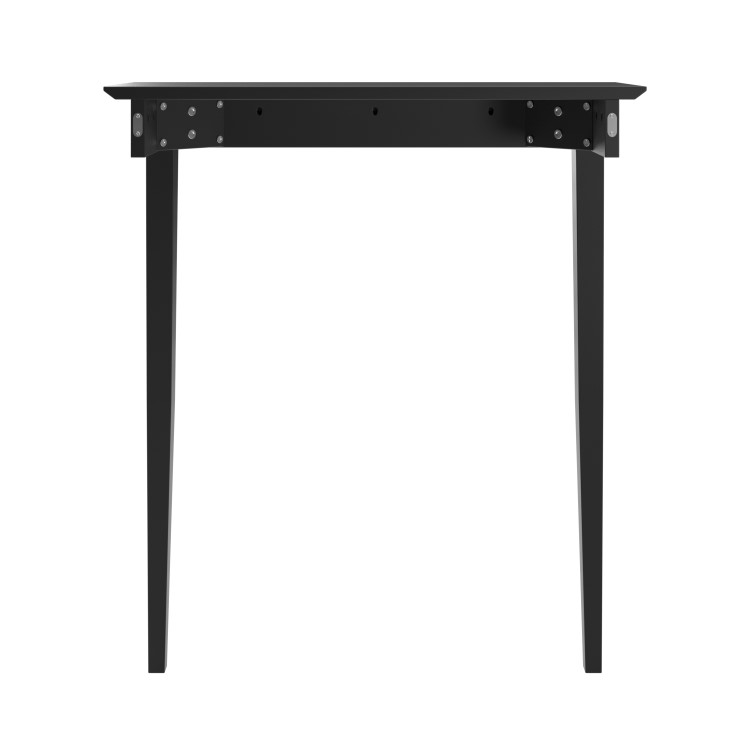 Extra Small & Narrow Black Wall Mounted Console Table - 75cm - Ava