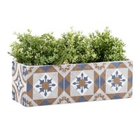 Fallen Fruits Portuguese Tiled Rectangular Planter