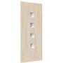 Internal Accoya Door with Opaque Glass - Unfinished - 1981 x 838 x 44mm - Siena Essential - XL Joinery