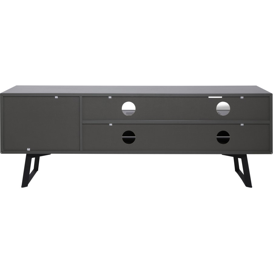 Alphason Soundbar TV Cabinet in Matte Grey
