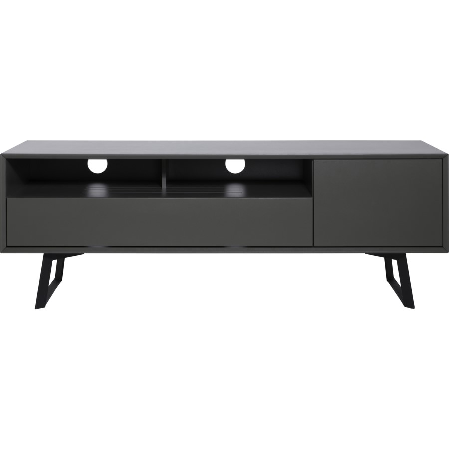 Alphason Soundbar TV Cabinet in Matte Grey