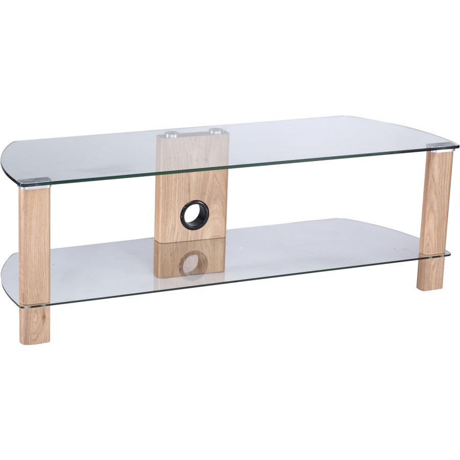 Alphason ADCE1200-LO Century TV Stand for up to 55" TVs - Light Oak