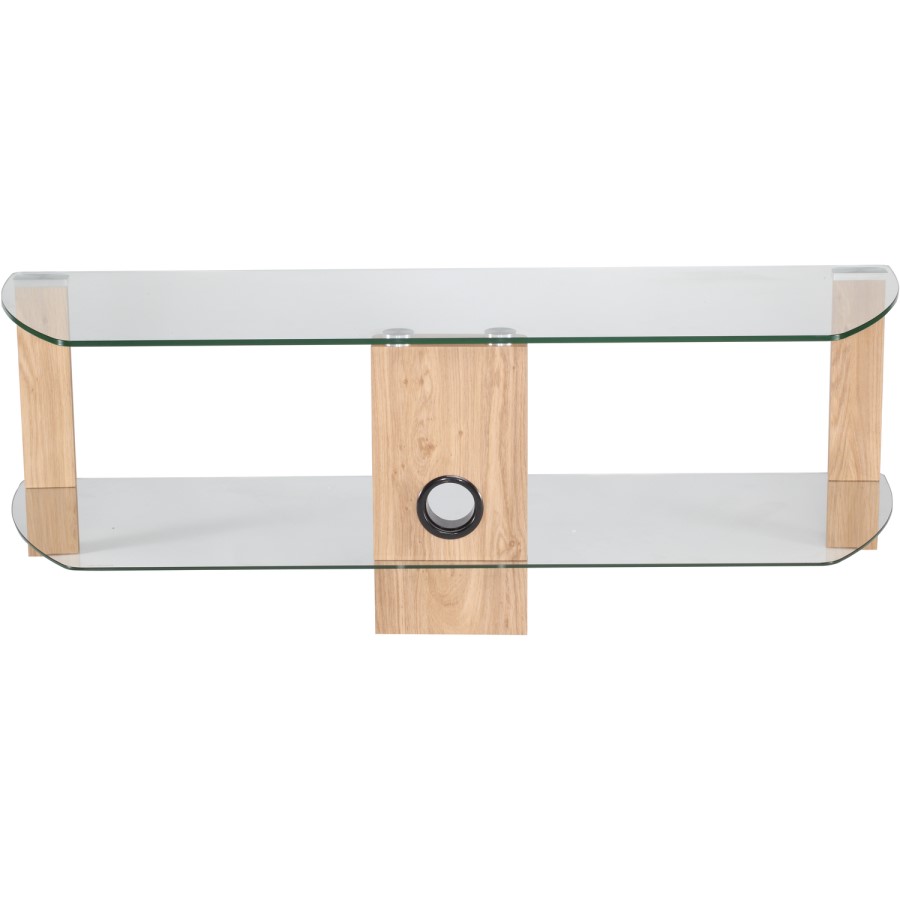Alphason ADCE1200-LO Century TV Stand for up to 55" TVs - Light Oak