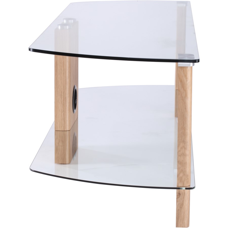 Alphason ADCE1200-LO Century TV Stand for up to 55" TVs - Light Oak