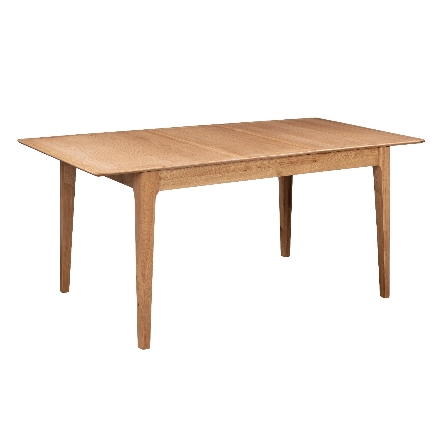 Extendable Dining Table in Solid Oak - Seats 6 - Adeline