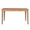 GRADE A2 - Extendable Dining Table in Solid Oak - Seats 6 - Adeline