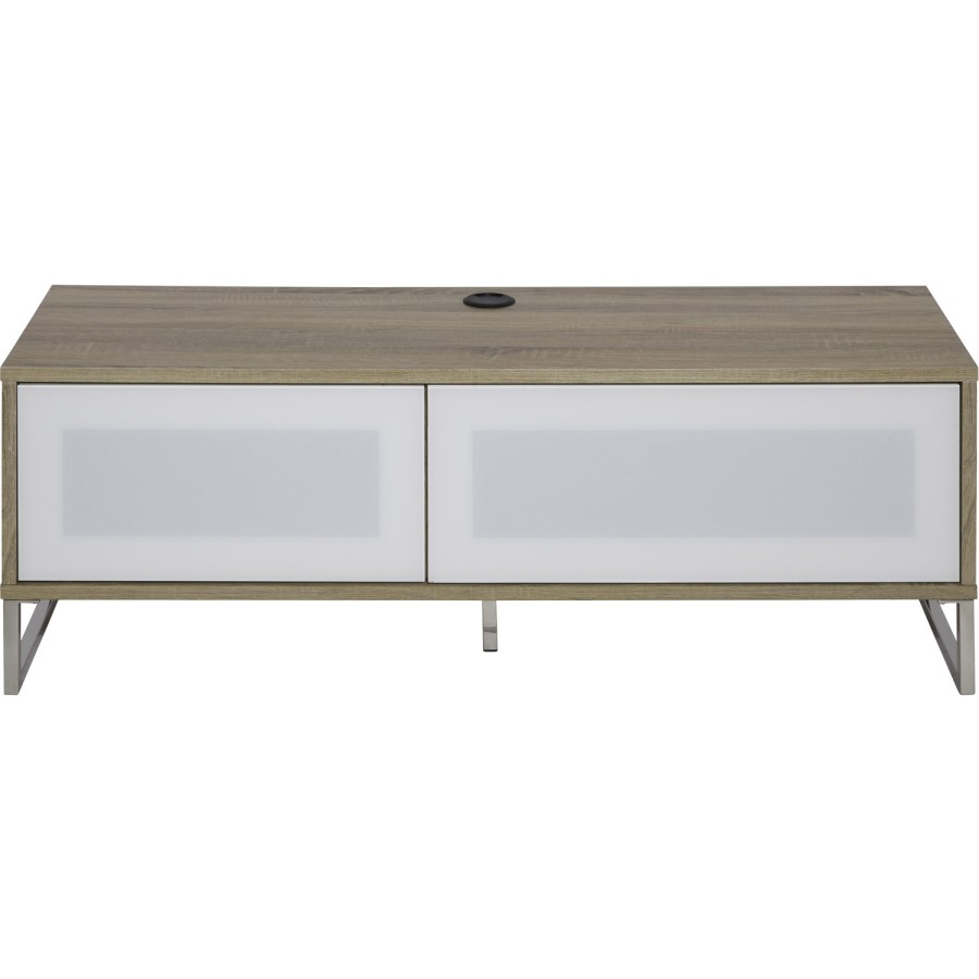 Alphason ADHE-1200LO Helium Light Oak TV Cabinet for up to 55" TVs