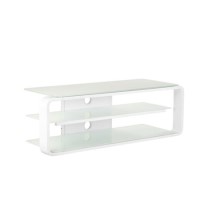 Alphason ADL1150-WHT Lithium White TV Stand for up to 52" TVs