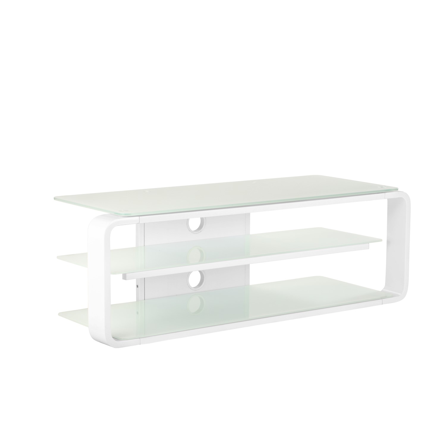 Alphason ADL1150-WHT Lithium White TV Stand for up to 52