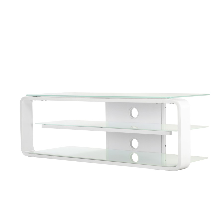 Alphason ADL1150-WHT Lithium White TV Stand for up to 52" TVs