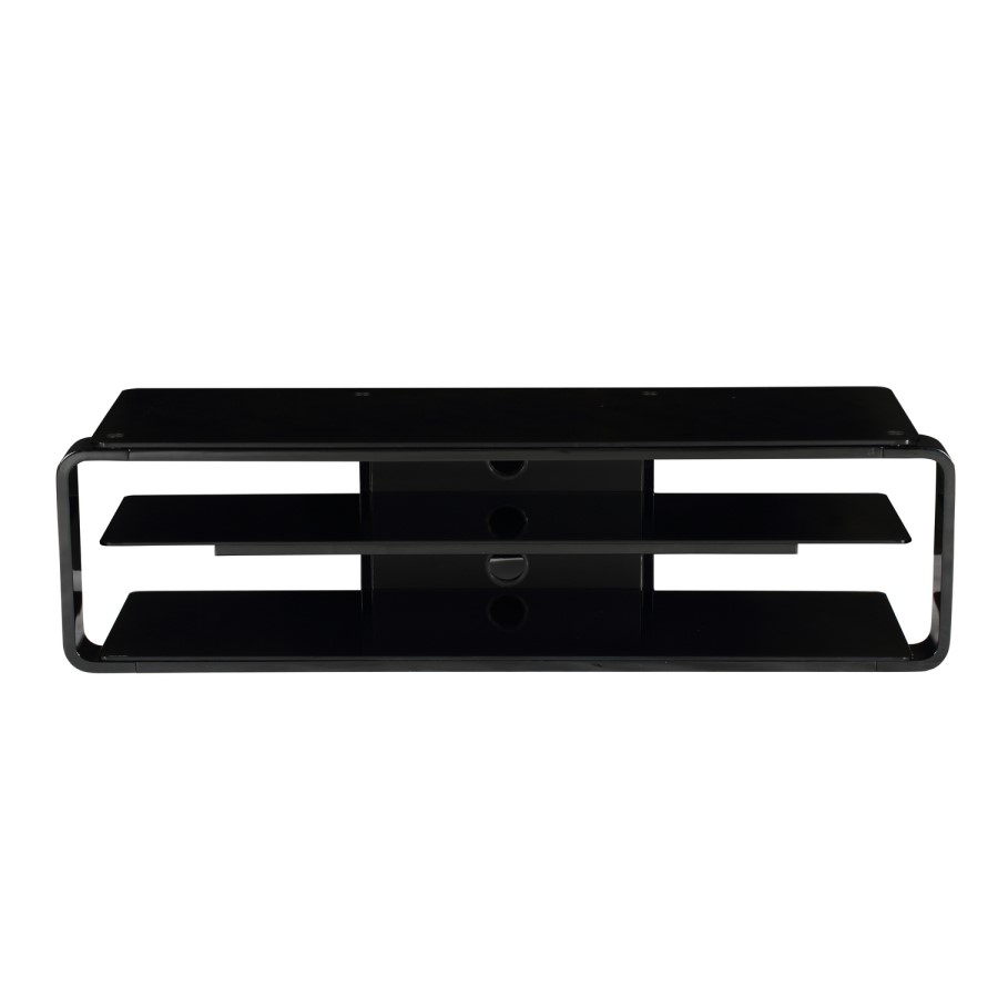 Alphason ADL1400-BLK Lithium 1400 Black TV Stand