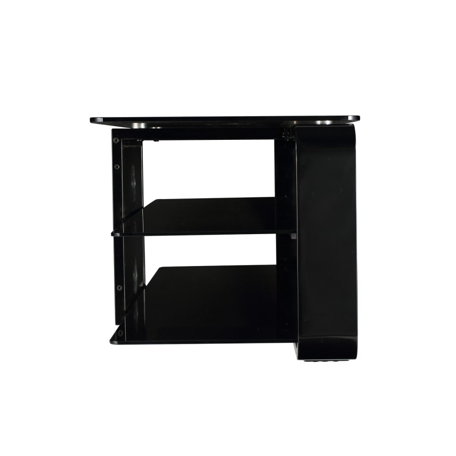 Alphason ADL1400-BLK Lithium 1400 Black TV Stand