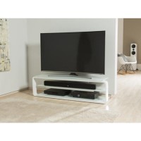 Alphason ADL1400-WHT Lithium TV Stand for up to 72" TVs - White