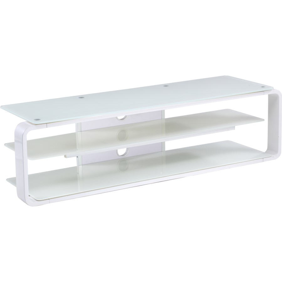 Alphason ADL1400-WHT Lithium TV Stand for up to 72" TVs - White