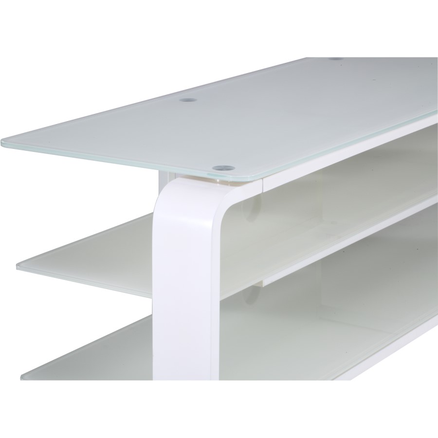 Alphason ADL1400-WHT Lithium TV Stand for up to 72" TVs - White