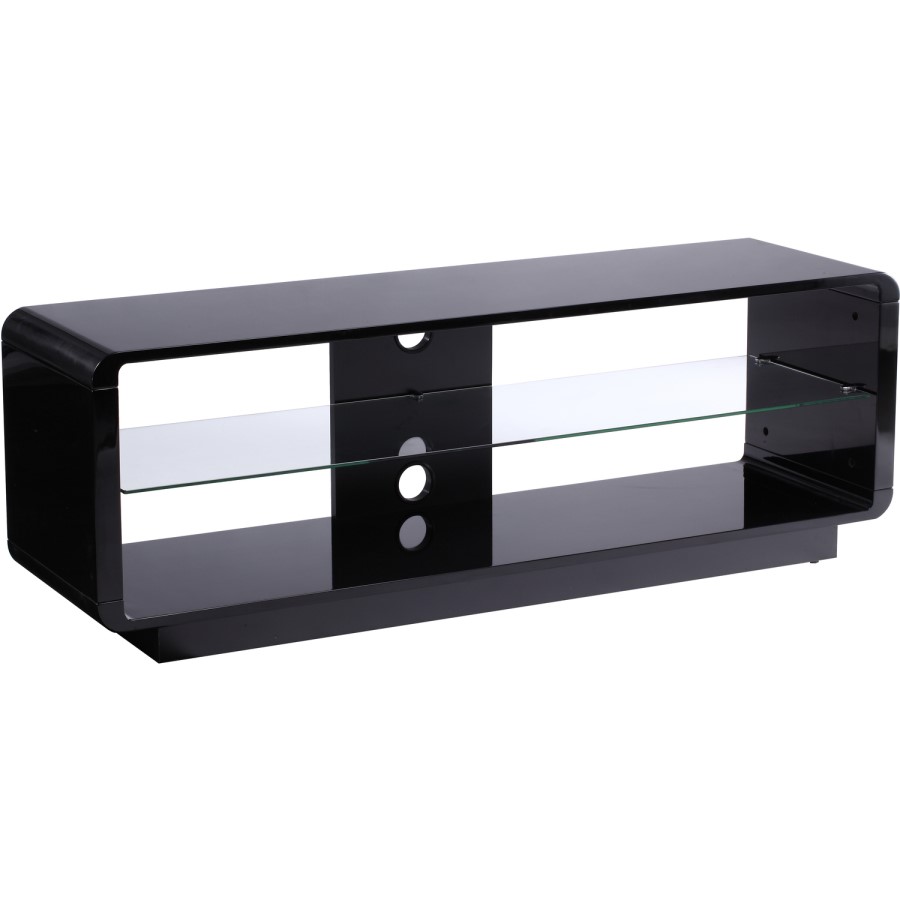 Alphason ADLU1400-BLK Luna TV Stand for up to 72" TVs - Black
