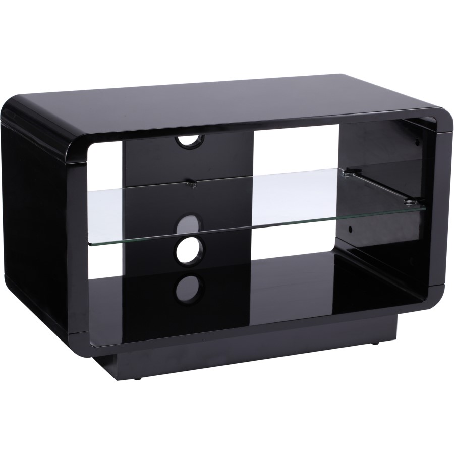 Alphason ADLU800-BLK Luna TV Stand for up to 37" TVs - Black