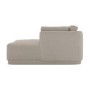 Right Hand Chaise Sofa in Beige - Arden