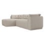 Left Hand Chaise Sofa in Beige - Arden