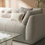 Left Hand Chaise Sofa in Beige - Arden