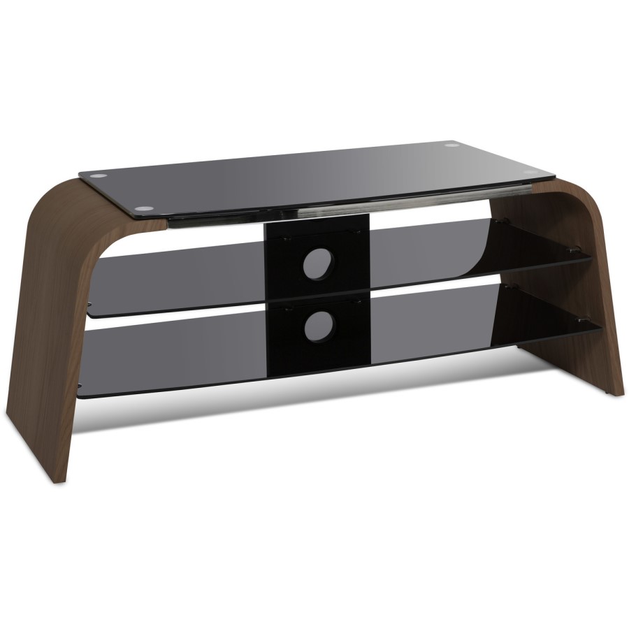 Alphason ADSP1200-WAL Spectrum TV Stand for up to 50" TVs - Walnut