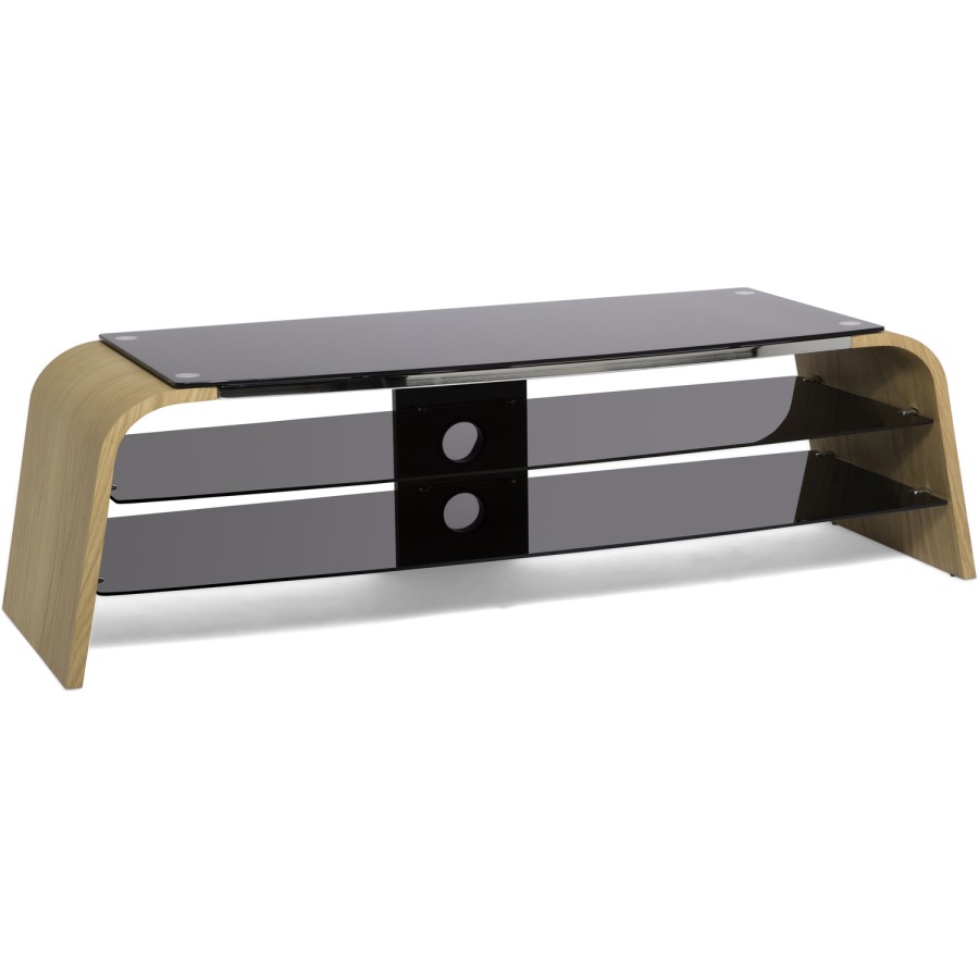 Alphason ADSP1600-LO Spectrum TV Stand for up to 70" TVs - Light Oak