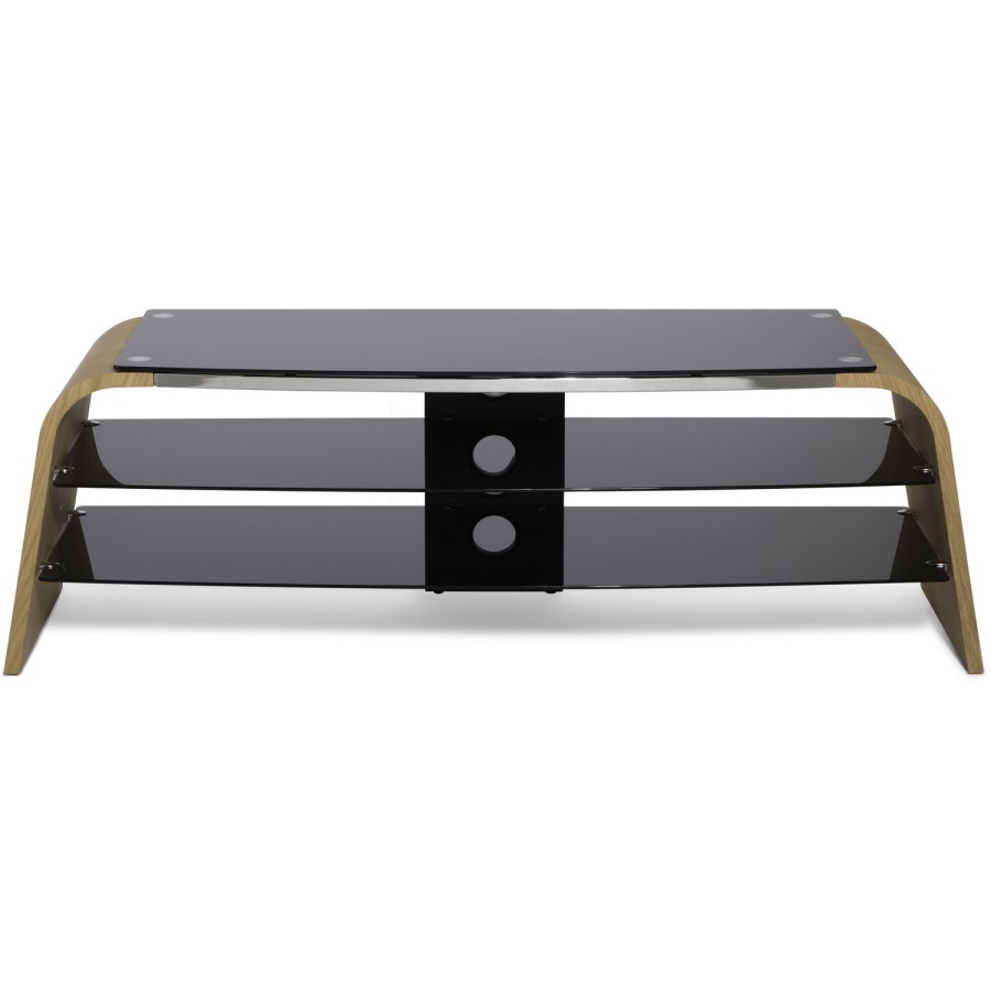 Alphason ADSP1600-LO Spectrum TV Stand for up to 70" TVs - Light Oak