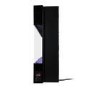Black Wall Mounted Electric Fireplace with Open Front 42 Inch -  AmberGlo