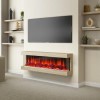 Wood Effect Inset Electric Fireplace with LED Lights 51 Inch - Amberglo ...