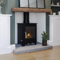 A1/AGL058 ONLY OPENED - Z05 Amberglo Wood Burning Stove