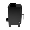 Black Cast Iron Freestanding 5Kw Multi Fuel Log Burner - 15 inch - Amberglo