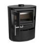 Black Cast Iron Wood Burning Stove 6.9kW - AmberGlo