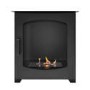 AmberGlo Matte Black Bio Ethanol Stove