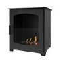 AmberGlo Matte Black Bio Ethanol Stove