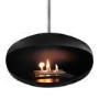 Modern Black Bioethanol Hanging Fire - AmberGlo