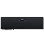 Black Slimline Inset Electric Media Wall Smart Fire Place - 60 Inch - AmberGlo