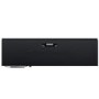 Black Slimline Inset Electric Media Wall Smart Fire - 60 Inch - AmberGlo