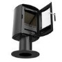 Floating Multi-Fuel 5.1kW Stove in Black - AmberGlo