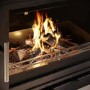 Inset Cassette Wood Burning 8.2kW Stove in Black - AmberGlo