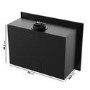 Inset Cassette Wood Burning 8.2kW Stove in Black - AmberGlo