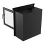 Semi-Inset Wood Burning 5.1kW Stove in Black - AmberGlo