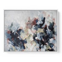 Abstract Large Framed Canvas Print - Abstract House