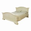Vida Living Ailesbury Solid Pine Superking Bed Frame in Cream