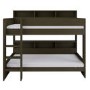 Green Bunk Bed with Storage Shelves - Aire