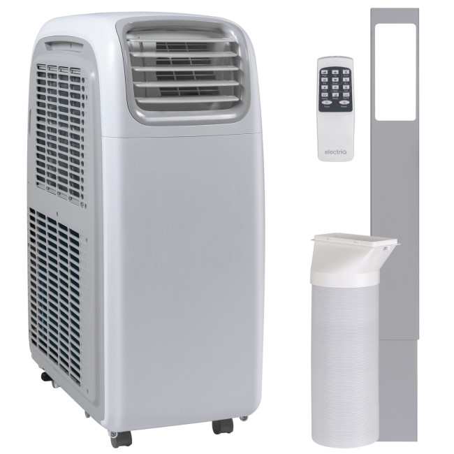 electriQ AirFlex 14000 BTU 4kW Portable Air Conditioner with Heat Pump