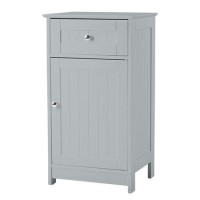 LPD Grey Alaska Free Standing Bathroom Cabinet - 420 x 340mm