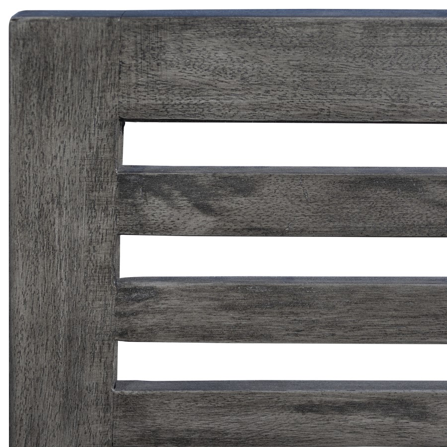 Alderley Grey Wooden Planter Box with Trellis - Rowlinson 